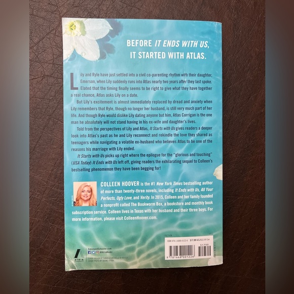 It Ends with Us Ser.: It Starts with Us : A Novel by Colleen Hoover - Picture 2 of 2